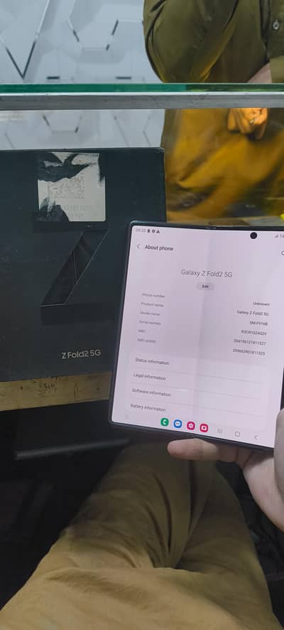 Samsung Mobile Z Fold 2 offical pta approved