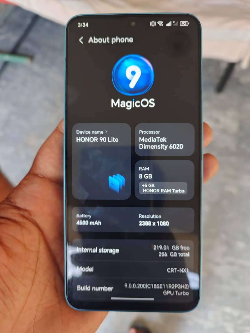 honor 90 lite 6