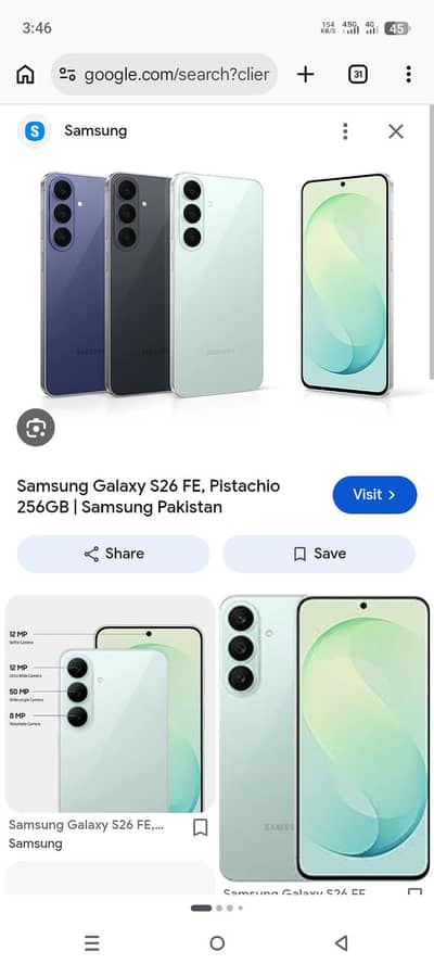 Samsung Mobile Galaxy S26 FE