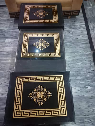 Triple Foldable Center Tabl