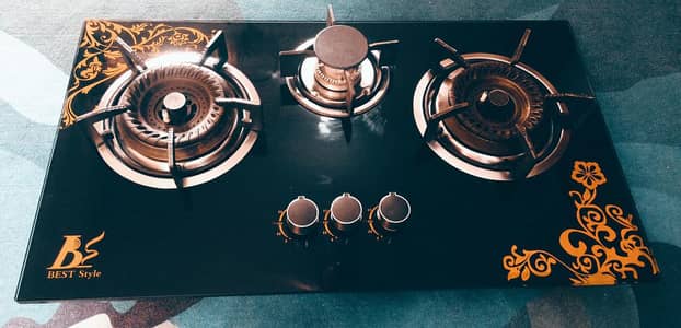 New Glass Gas stove just 3 months used