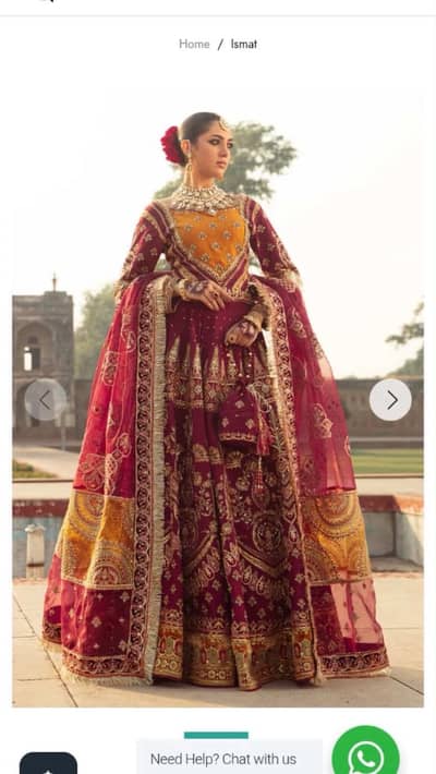 Naqshi Lehenga for sale
