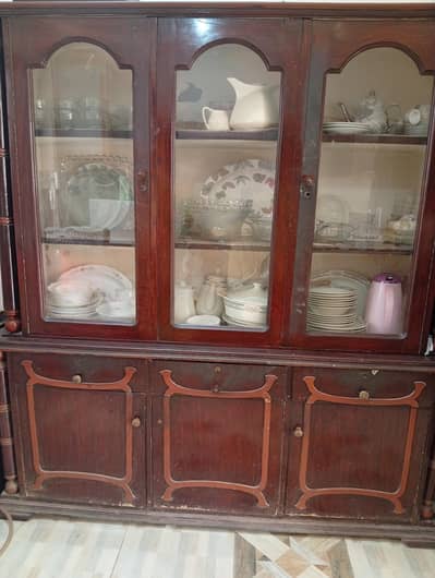 Title: Wooden Showcase for Sale