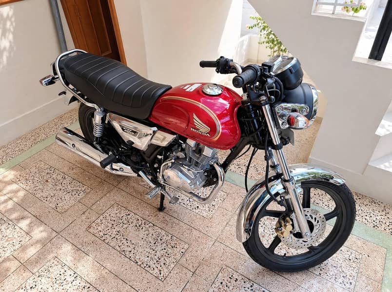 Honda CG 150 (2025 Model) | ISB Registered | 900 KM Mint condition ...
