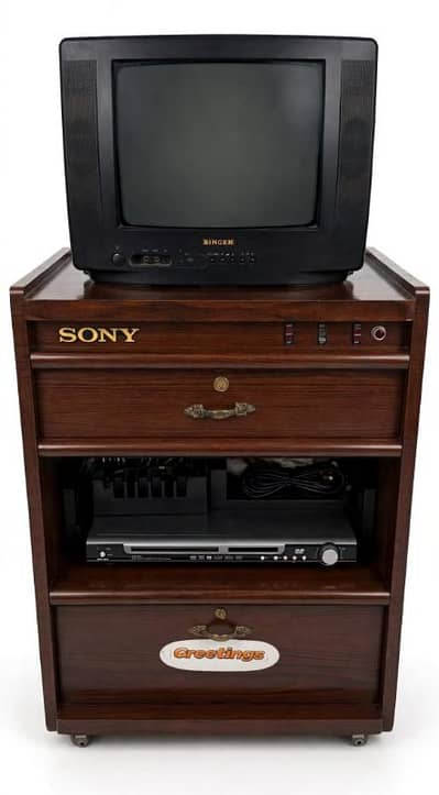 Full Setup | Sony Trolley | Singer TV + DVD Needs Service