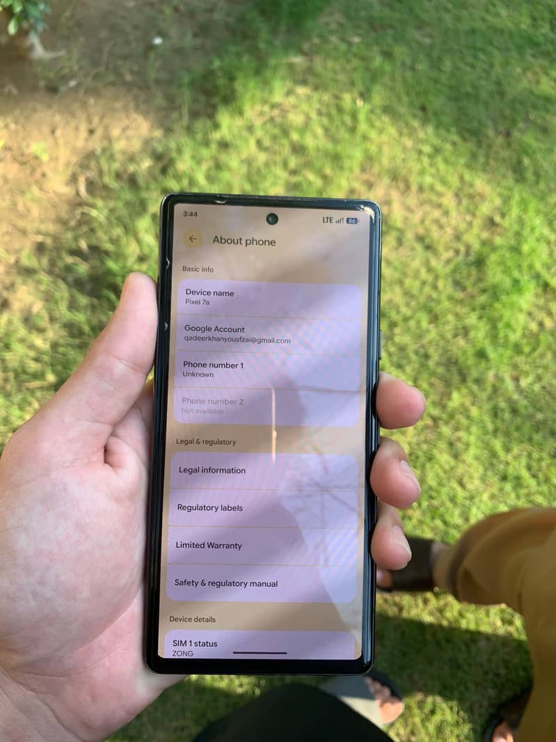 Google Pixel 7a 5