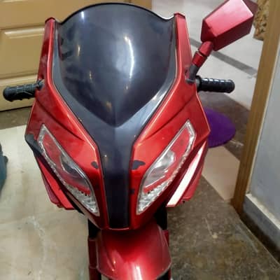Kids Sports Bike Red Colour