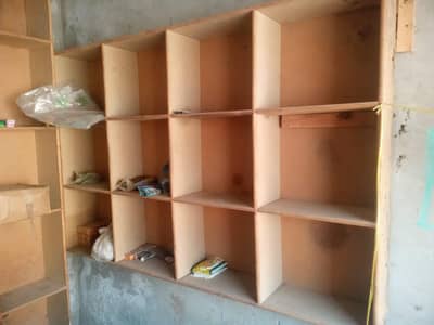 Almari and counter for shop