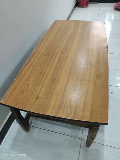 Wooden Strong Centre Table in Good Condition