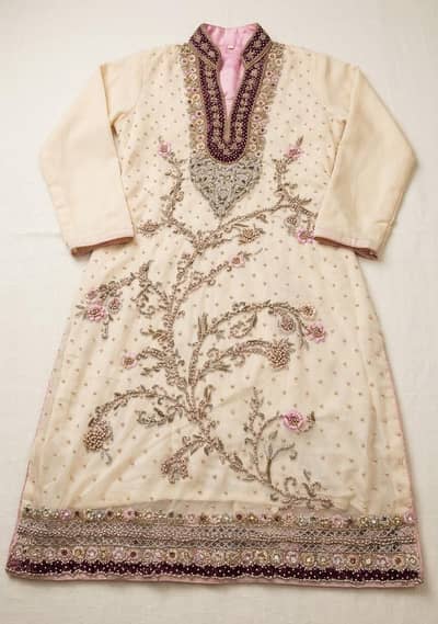 Embroidery dress 3 pice for sale
