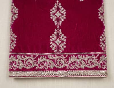 Pure Valvet Embroidery Shawl Full size