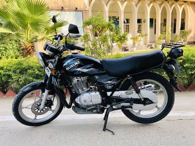 Suzuki GS 150 Special Edition 2020 Model Karachi Number