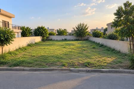 One Kanal heighted residential plot available for sale in National Police Foundation O-9 Islamabad