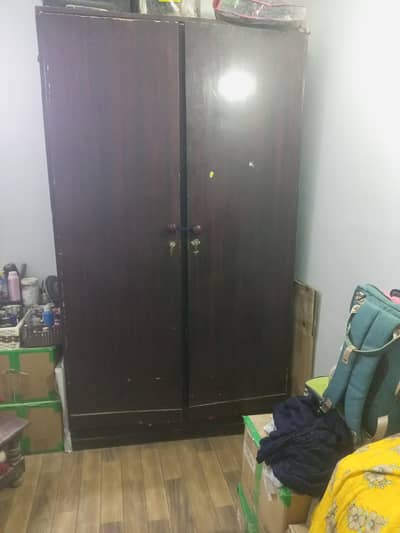 Two-Door Wooden Almari