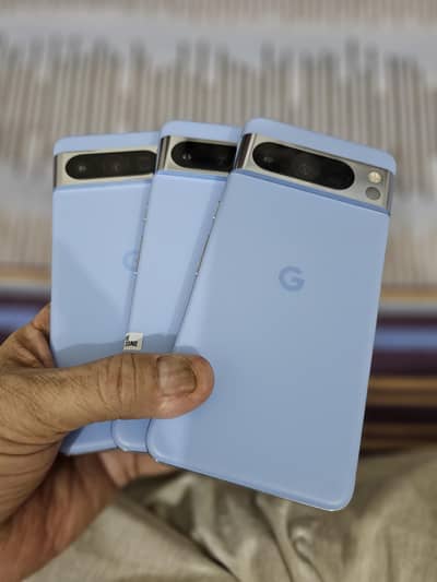 GOOGLE PIXEL:8PRO 12/256GB AND 12/128GB DUAL SIM OFFICIAL PTA APPROVED