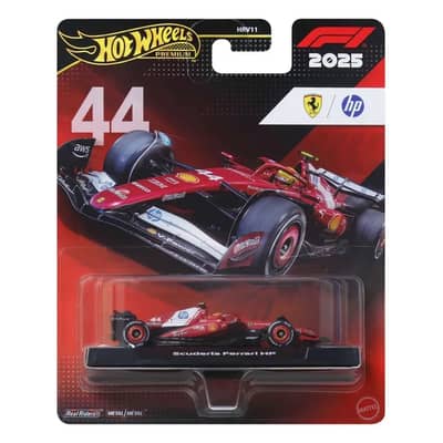 Hot Wheels Premium Formula One F1 models