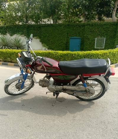 Honda CD 70 2021 Model – Excellent Condition