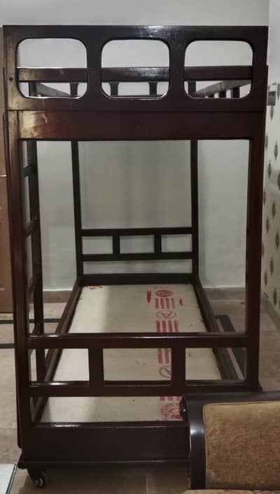 Wooden Bunker Bed