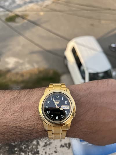 Seiko 5 gold snkk40j1