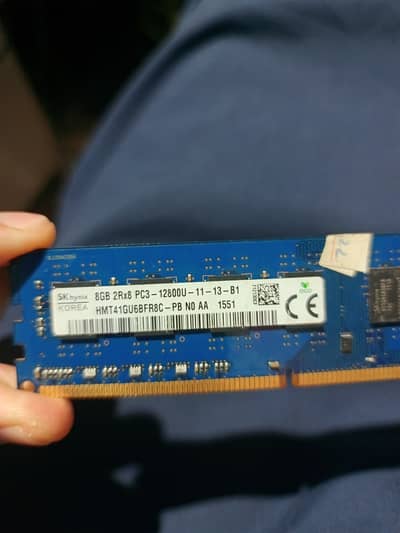 SK Hynix DDR3 Desktop RAM 8GB (2x4GB) 1600MHz