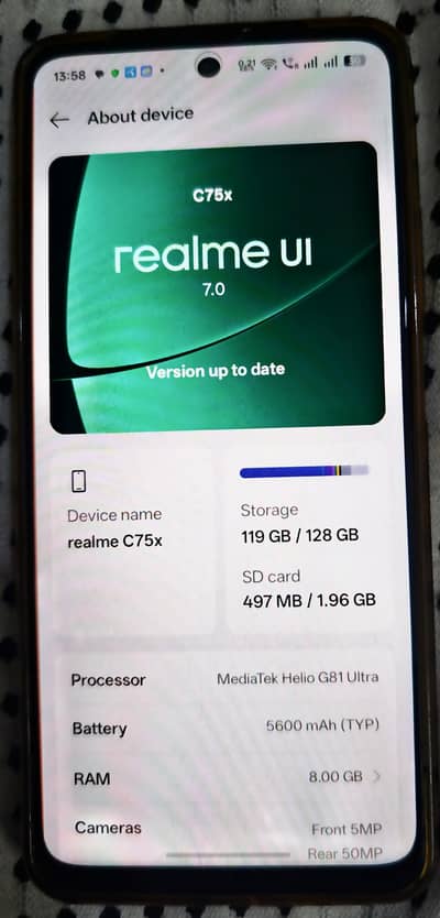 Realme C75x