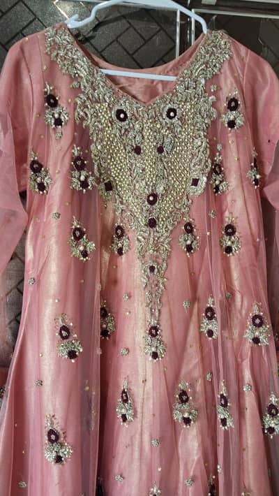 Hand-made 3 piece formal maxi - Worn once ( vehari, Mumtaz garden)