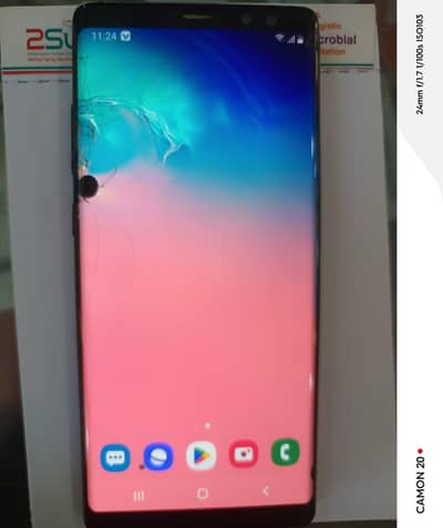 Samsung Mobile Note 8 03027868074 cal what's app