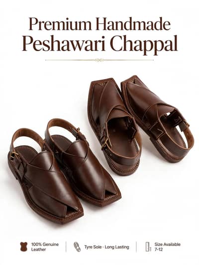 premium pishawari chappal,handmade,pure leather, free delivery,