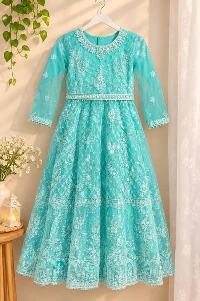 2pcs  long frock