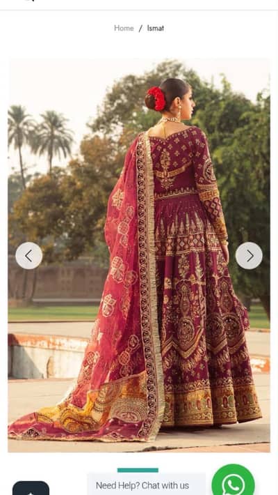 Naqshi Bridal Lehenga for sale