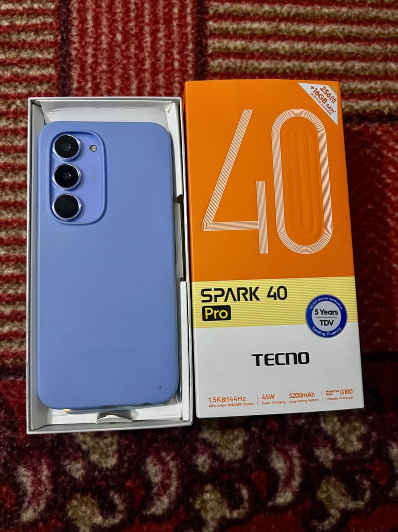 Tecno Spark 40 Pro 1
