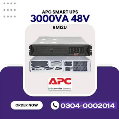 APC UPS 3000va 48V RMI2U | UPS APC Fresh Stock