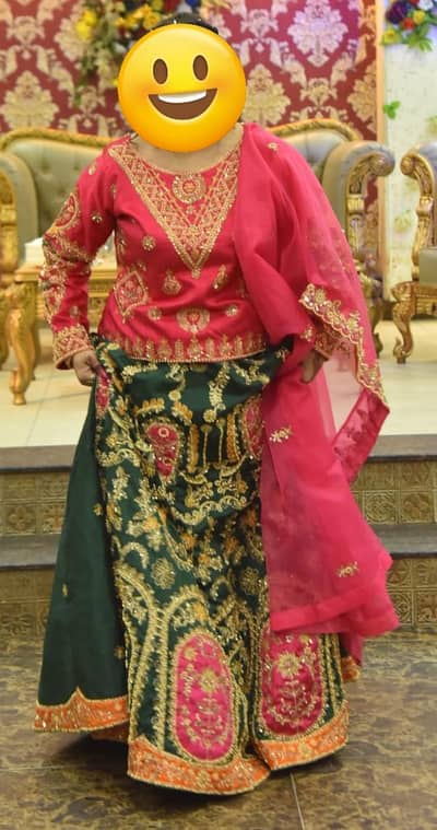 bridal mehendi lahenga