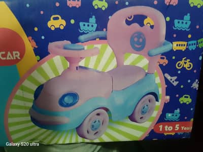 plastic body baby car with horn and music fresh pieche zero meter