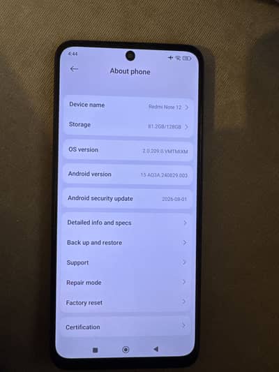 Used Xiaomi Redmi Note 12
