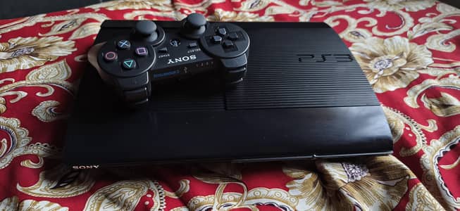 PS3 super slim jailbreak 500gb games installed