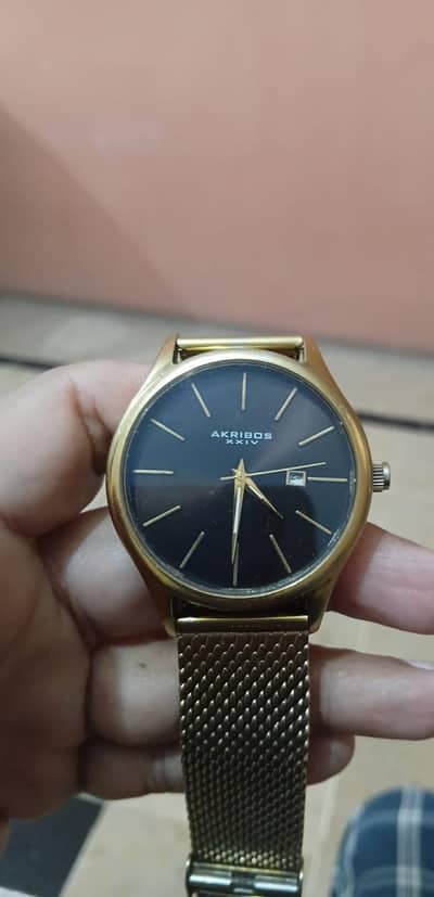 AKRIBOS  XXIV japan Movement Antique Watch