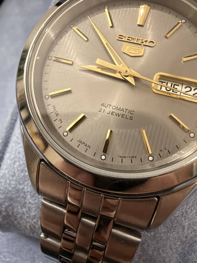 Seiko 5 SNKL19J1 Automatic (Japan) - Box, Tag & Extra Links - Watches ...