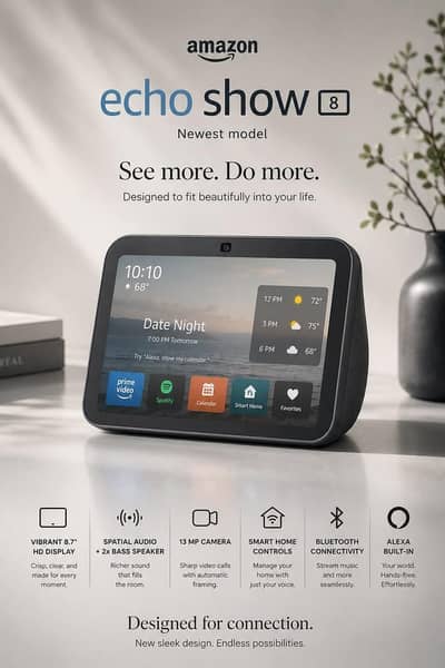 Alexa echo show 8