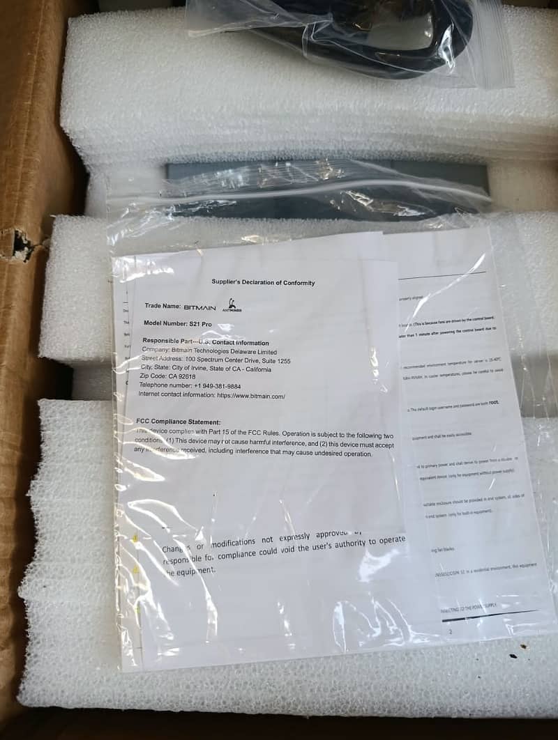 Bitmain Antminer S21 Pro (234TH/s) - Servers - 1112213929