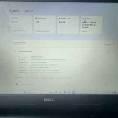Inspiron 15 3576 Core i7 8thgen