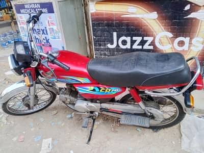 Honda 70 23/24 unregistered bike he Patta 24 ka he