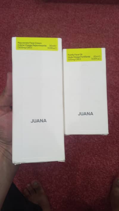 Juana Rejuvenate Face cream and Fortify Face oil- Imported 100%