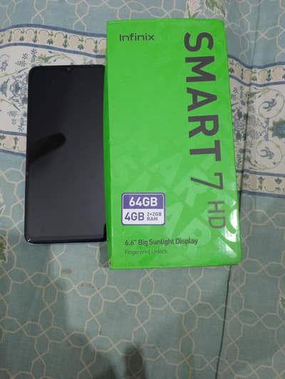 Infinix Smart 7 2+2.64gb only box  ha