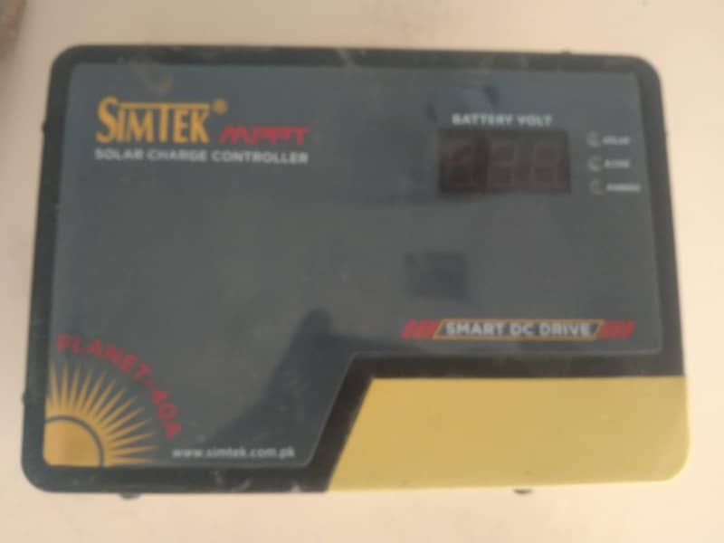 solar panel 335 watt +simtek mop controller 20A 9