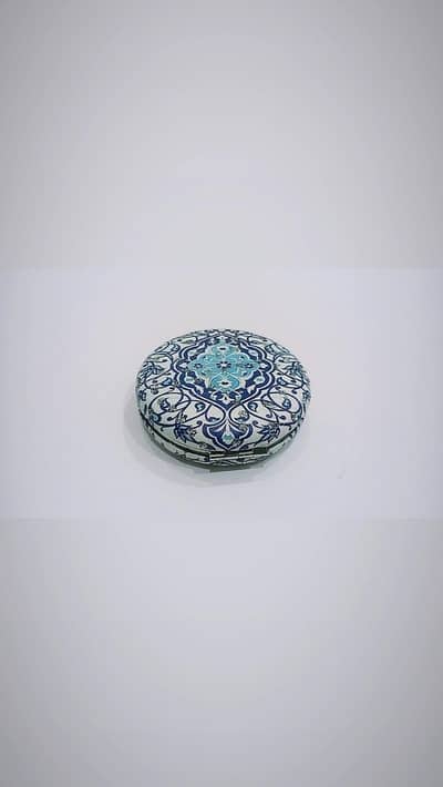 Hand painted traditional kashi kari mirror