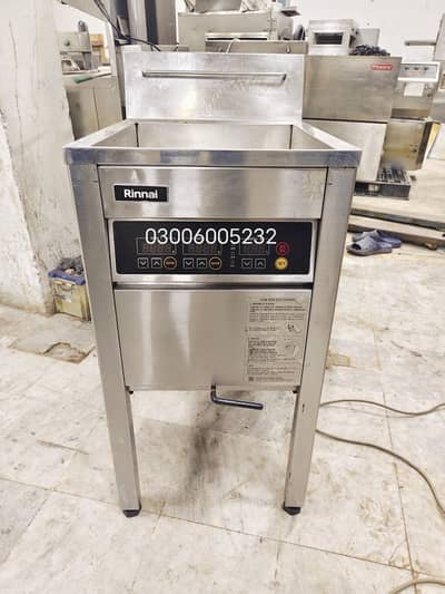 rannai deep fryer full automatic all models or pizza oven etc avail