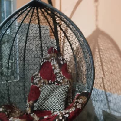 Hanging basket swing