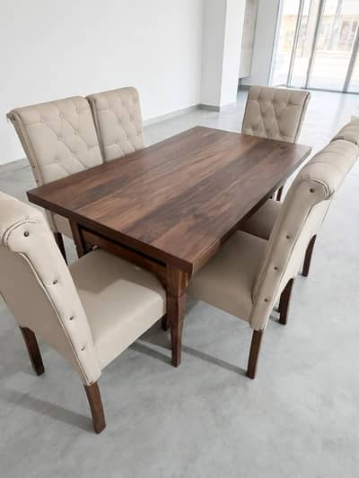 6 seater dining table, dining set, furniture