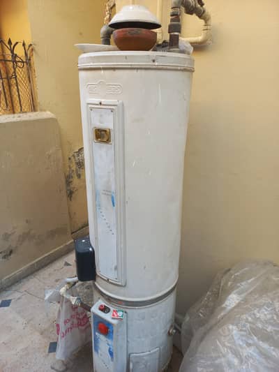 Nasgas geyser electric and gas both. functional in excellent condition